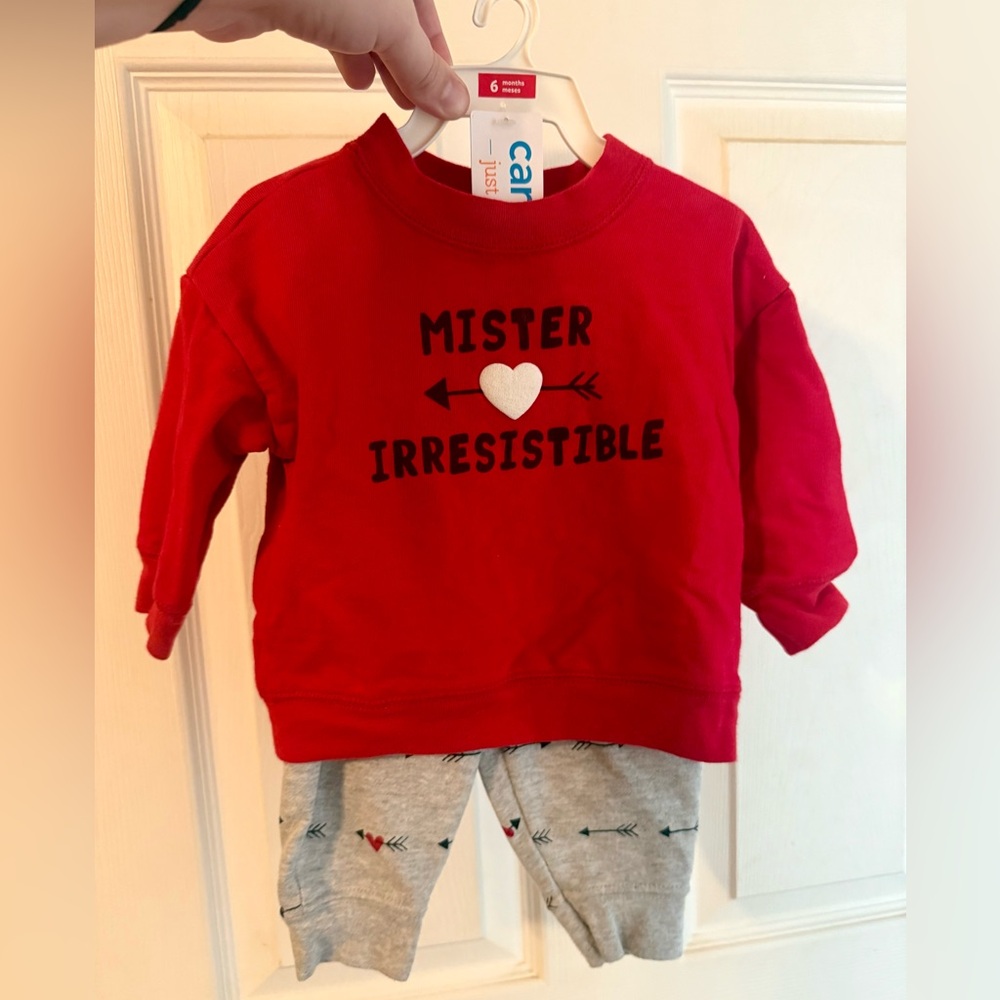 Carter's Valentine’s Day 'Mister Irresistible' Baby Set